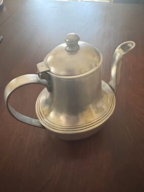 Arte Italica pewter coffee pot